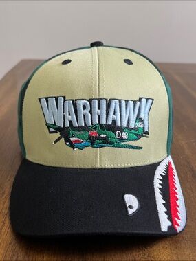 Warhawk Embroidered Commemorative Air Force Adjustable Adult Cap